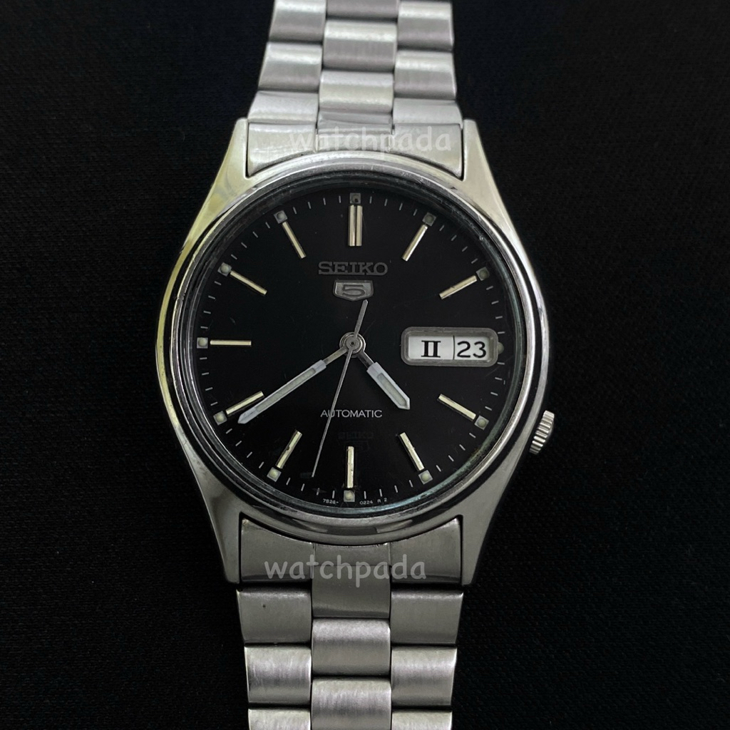 Seiko 5 Automatic 7S26 black dial
