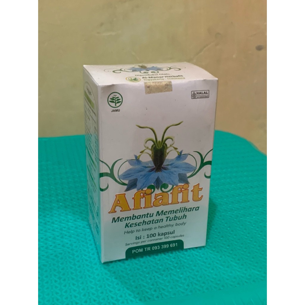 AFIAFIT – Suplemen Herbal Kapsul – Jamu Halal
