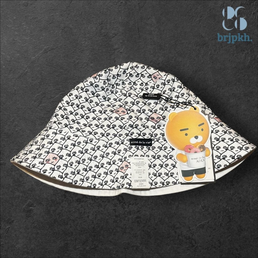ADLV X Kakao Talk Apeach Bucket Hat (Acme De La Vie)