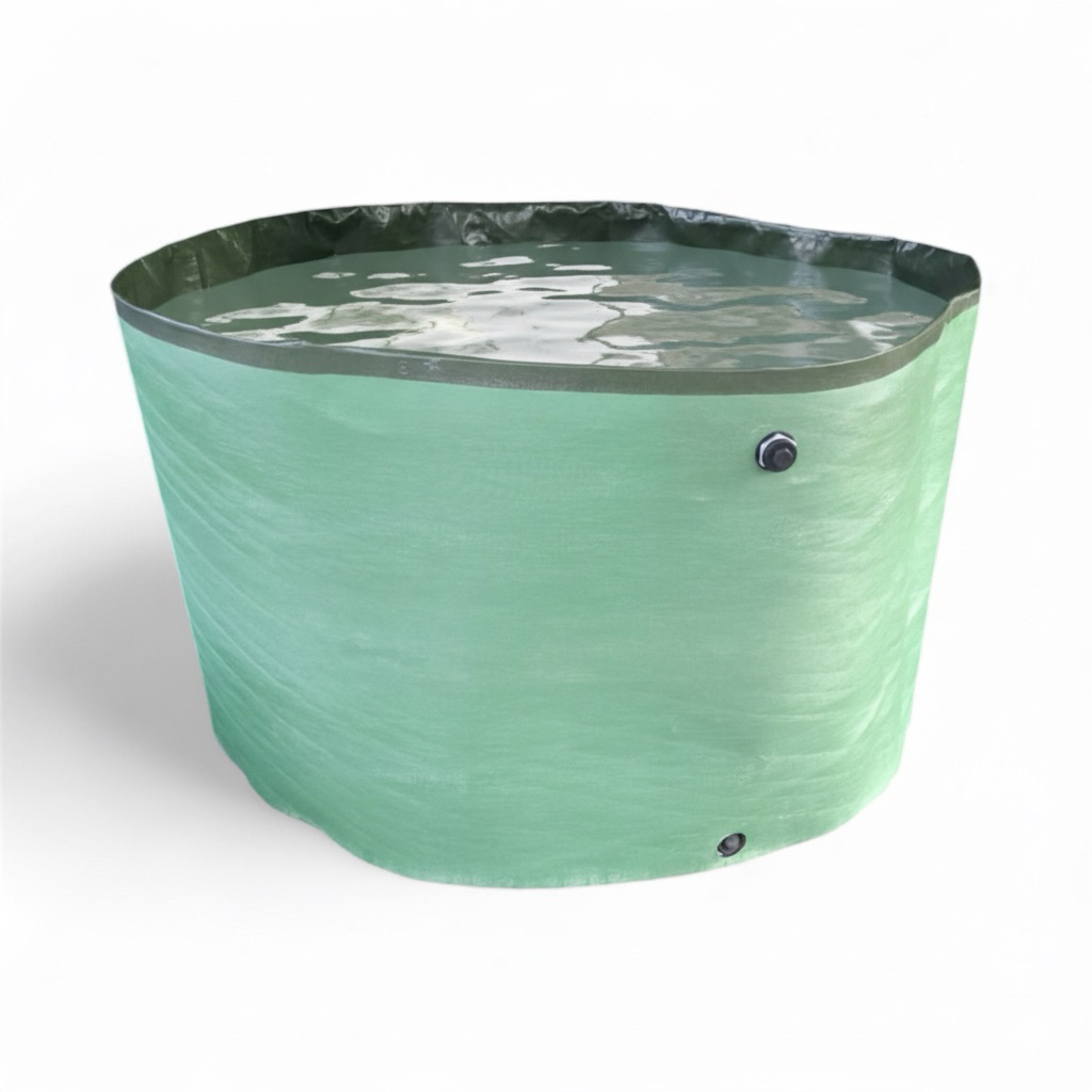 Kolam Bulat Tanpa Rangka Diameter 2 meter Tinggi 90 cm / D2 T 90 cm Kolam budidaya ikan Kolam tanpa 