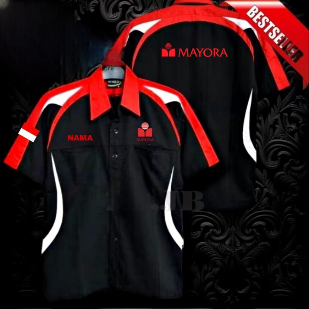 pendek kemeja mayora baju mayora seragam mayora Pdh mayora kemeja kerja mayora baju kerja mayora ser