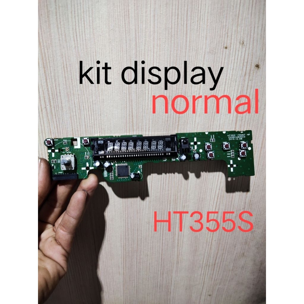 KIT POWER AMPLY  DISPLAY MEKANIK OPTIK DVD HOME THEATER LG HT355