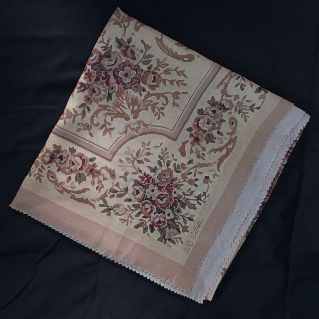 Hijab Motif Voal Premium Segi Empat 130 x 130 cm / Jilbab Motif