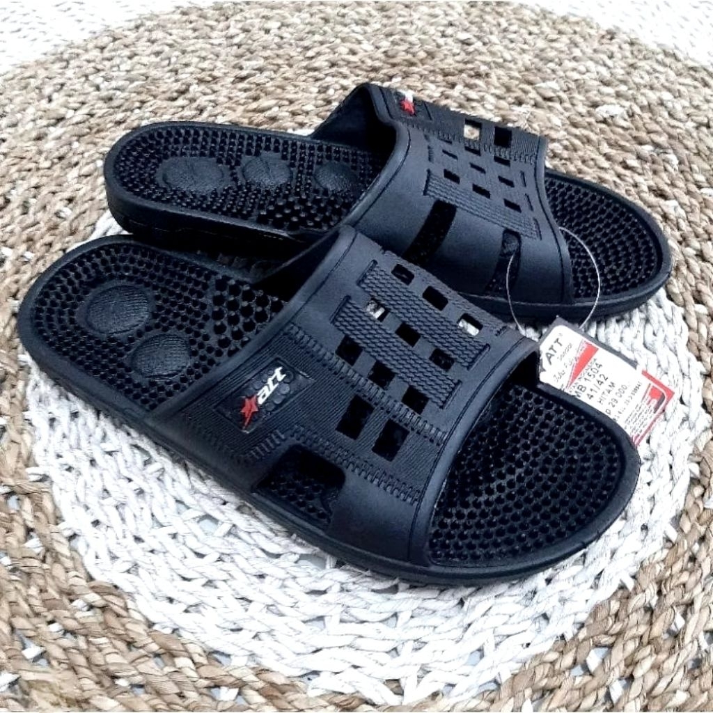 sandal karet att mb 1504 - sandal karet selop duri laki laki