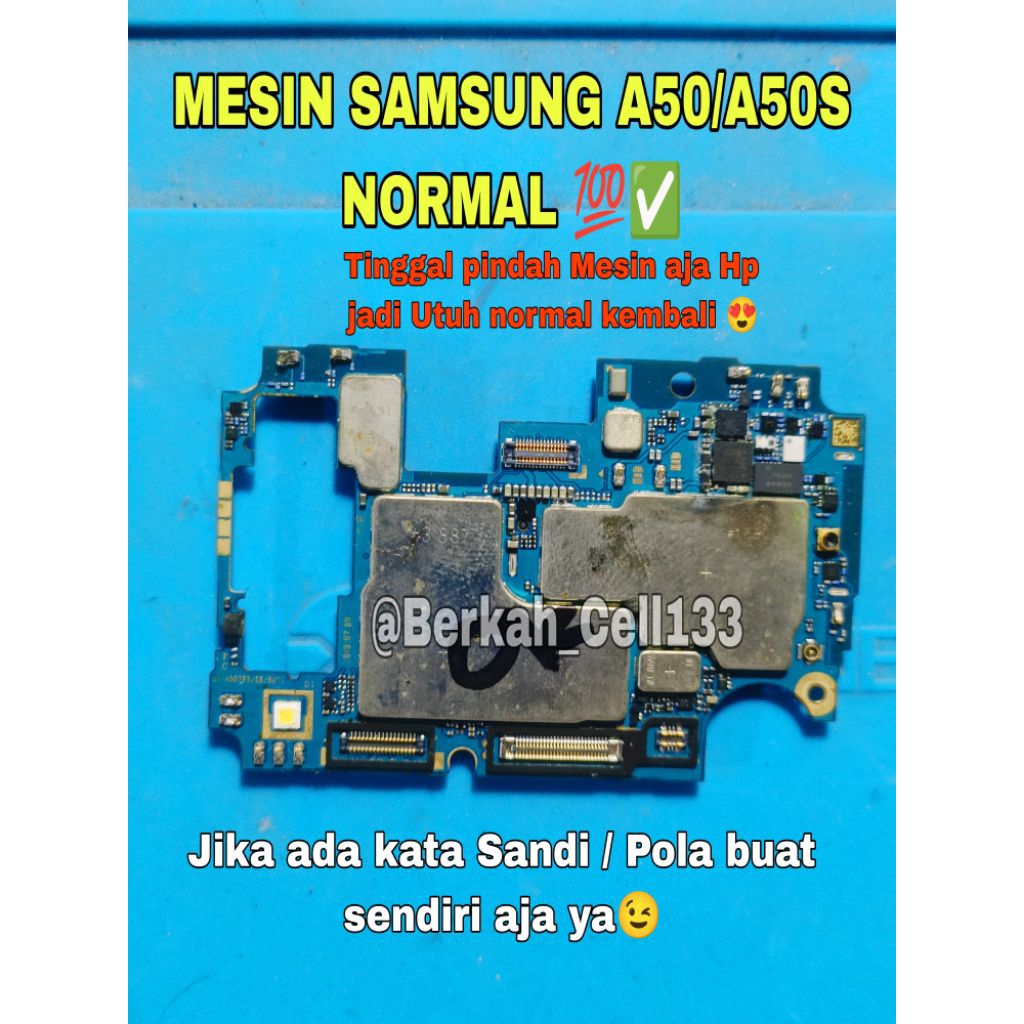 MESIN SAMSUNG A507 / A50S NORMAL ORIGINAL TINGGAL PASANG AJA