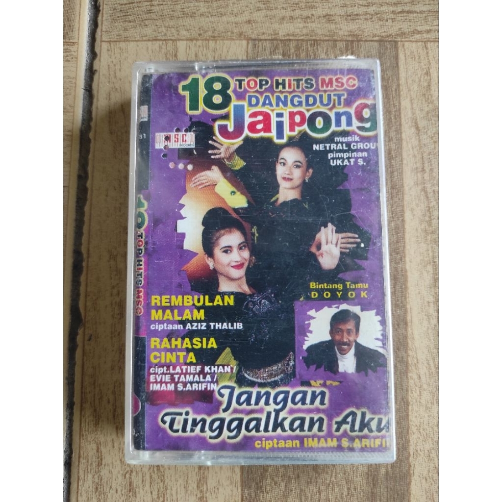 kaset pita 18 top hits msc dangdut jaipong