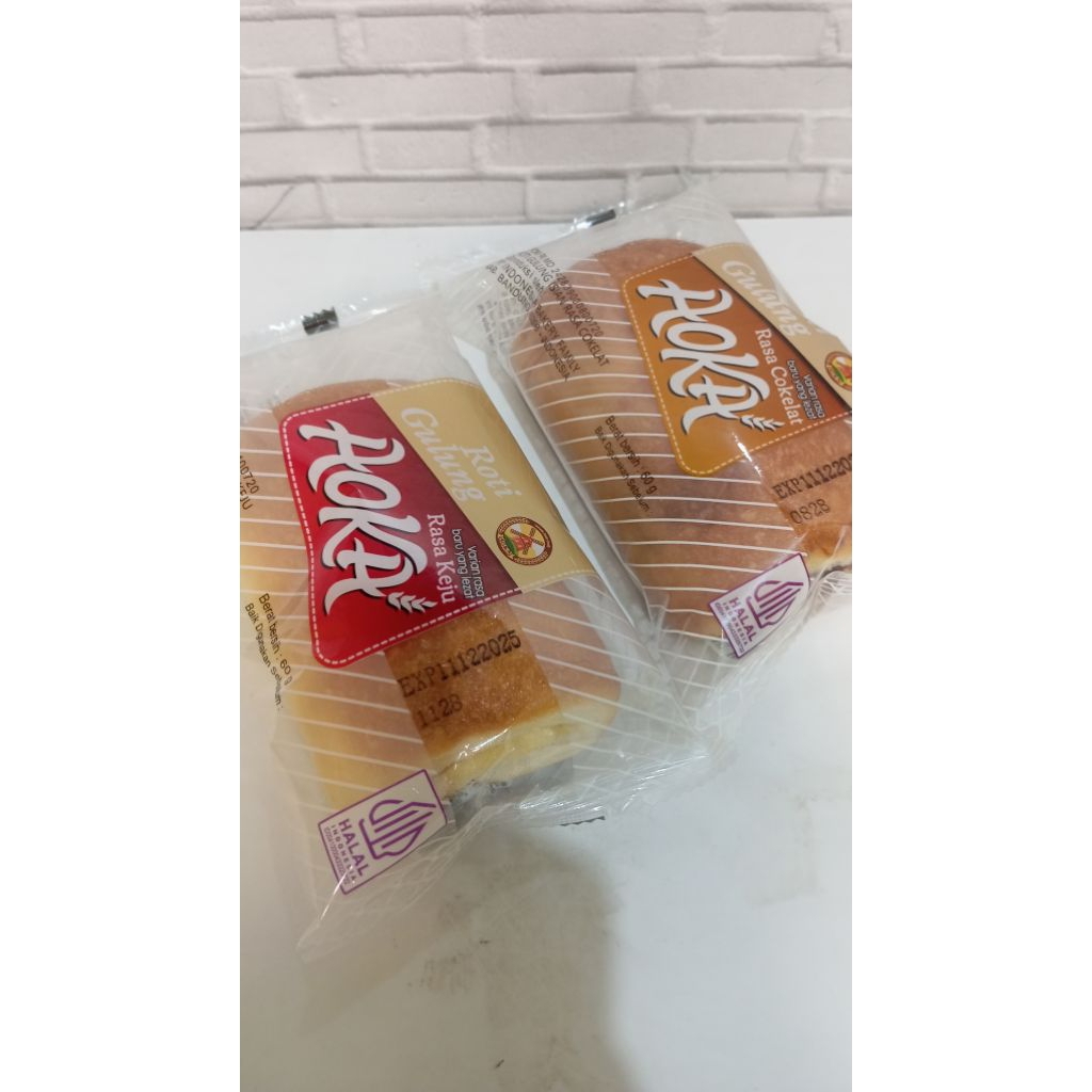 Aoka Roti Gulung Coklat, Keju