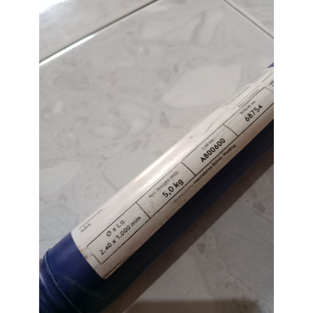 KAWAT LAS STAINLESS STEEL BOHLER TIG-316L Size. 2.4MM ER316L