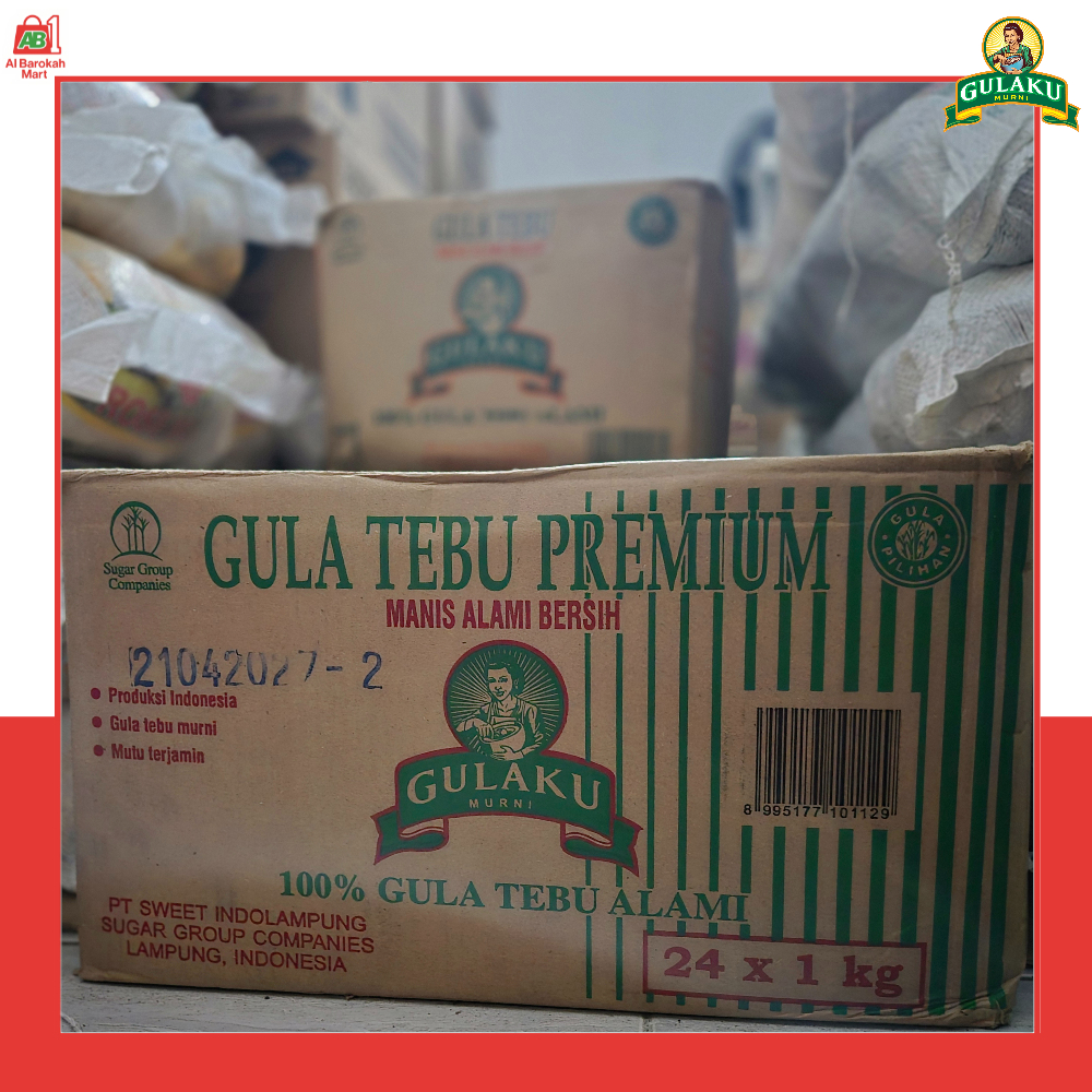 Gulaku Gula Pasir 1kg Asli | Grosir 1/2 Karton & 1 Karton | Harga Murah
