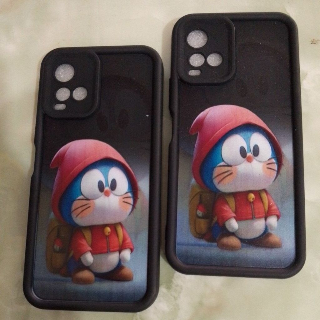 Case Silikon Casing Motif Doraemon Vivo Y21 Y21S y33 y33s