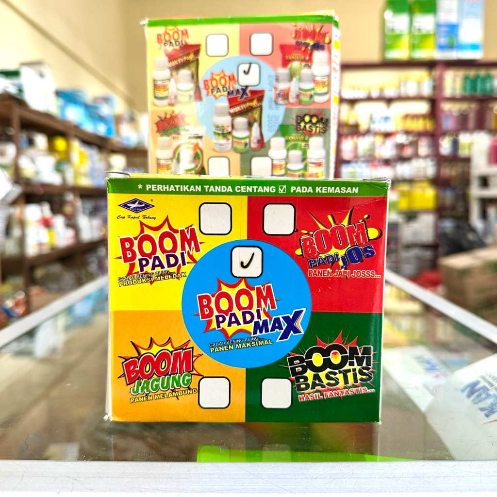 Boom Padi Max - Paket Lengkap Nutrisi Untuk Tanaman Padi
