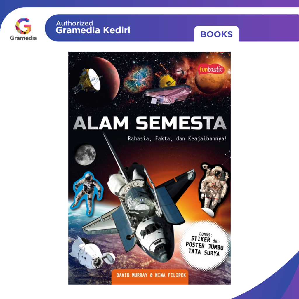 Gramedia Kediri - Alam Semesta Rahasia, Fakta, dan Keajaibannya