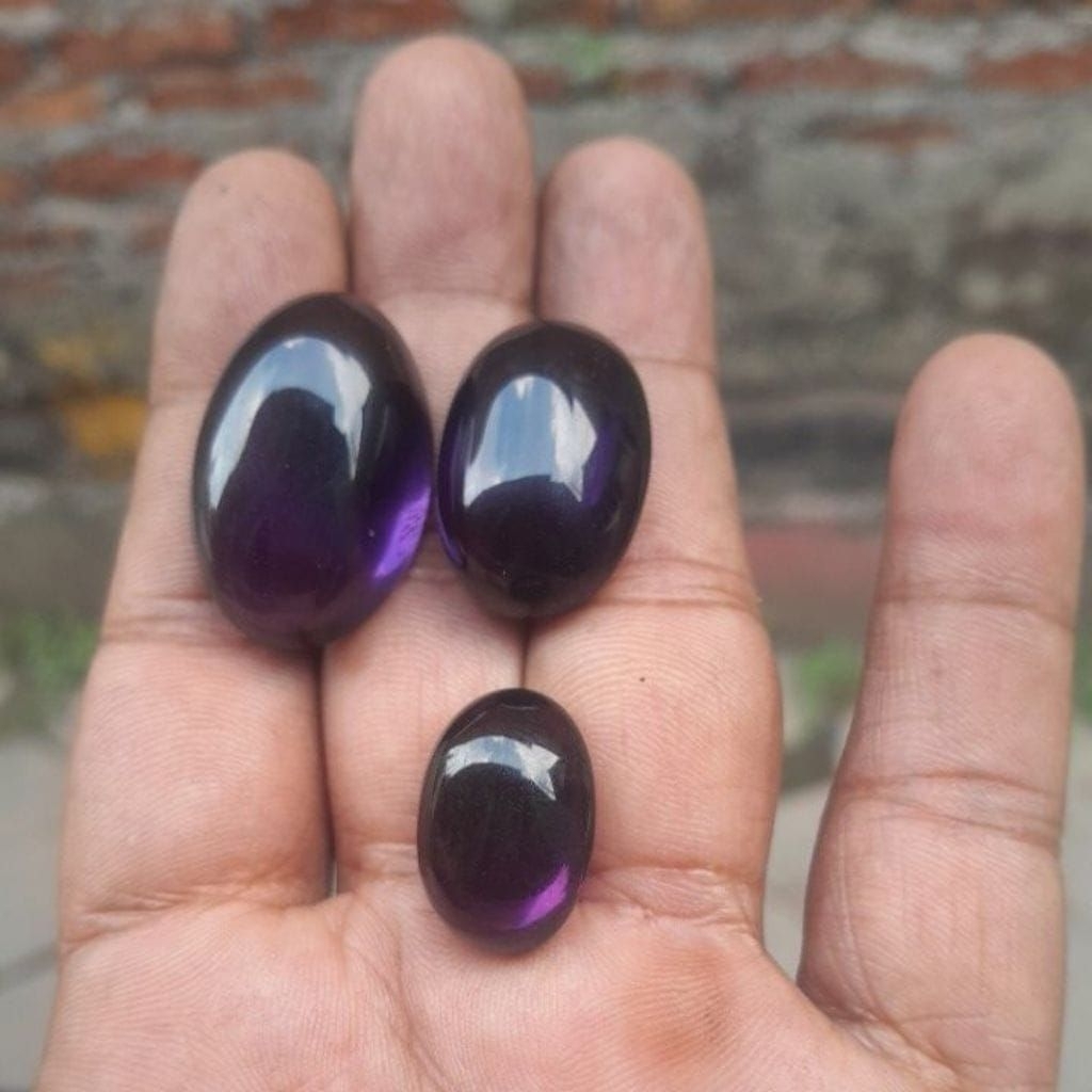 Batu Akik Kecubung Ungu Wulung Jumbo