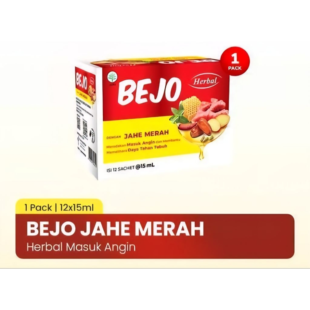 BEJO JAHE MERAH ISI 12 UNTUK MASUK ANGIN