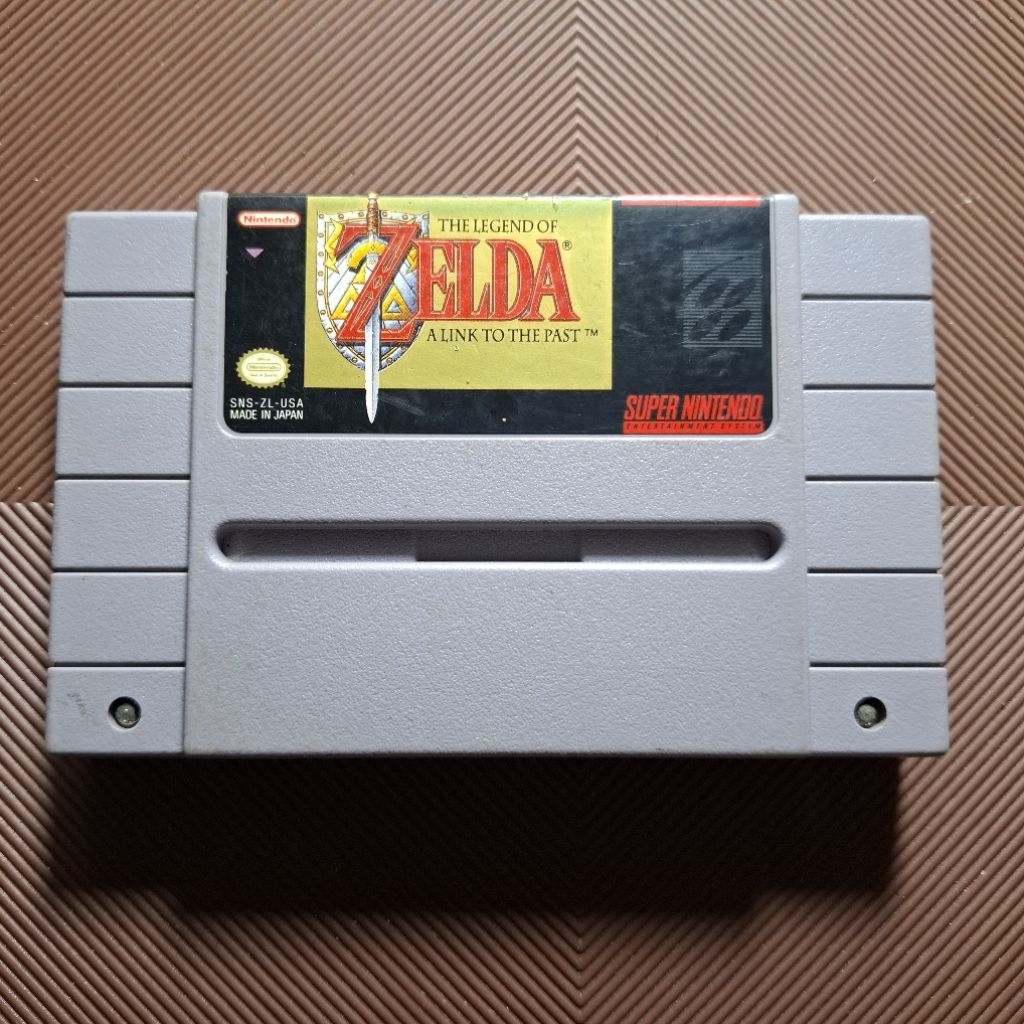 Kaset Nintendo SNES The Legend Of Zelda No Box Second