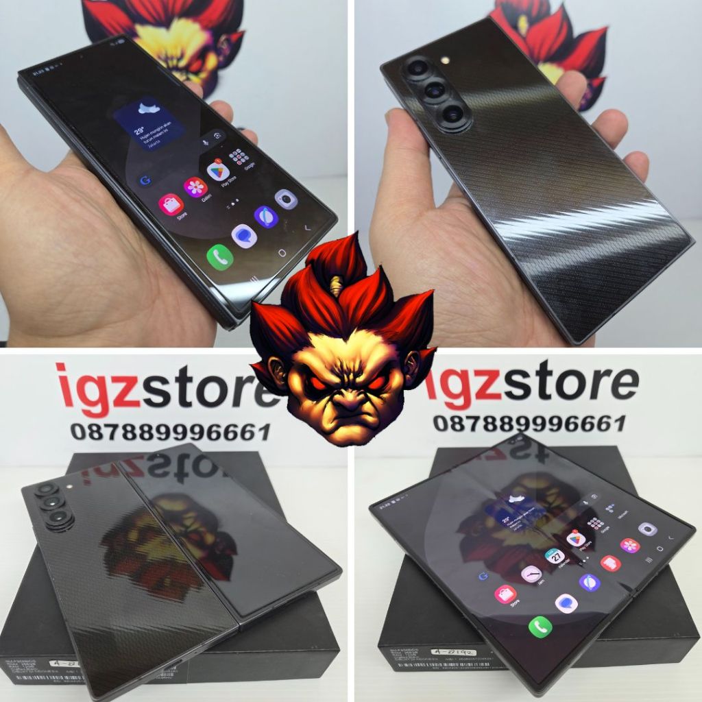 Samsung Z Fold 6 Exclusive Black Crafted 12/256 SEIN mulus 98% NO Minus FULLSET