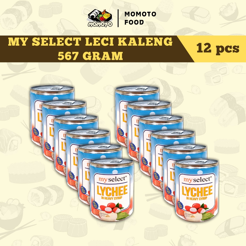 My Select Leci Kaleng 567 gram Lychee Halal Grosir