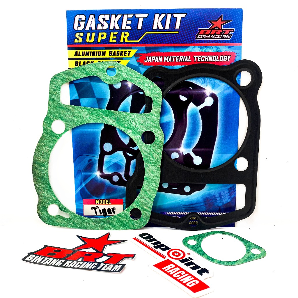 GASKET PAKING BLOK & HEAD BRT TIGER 66 100% ORIGINAL BRT