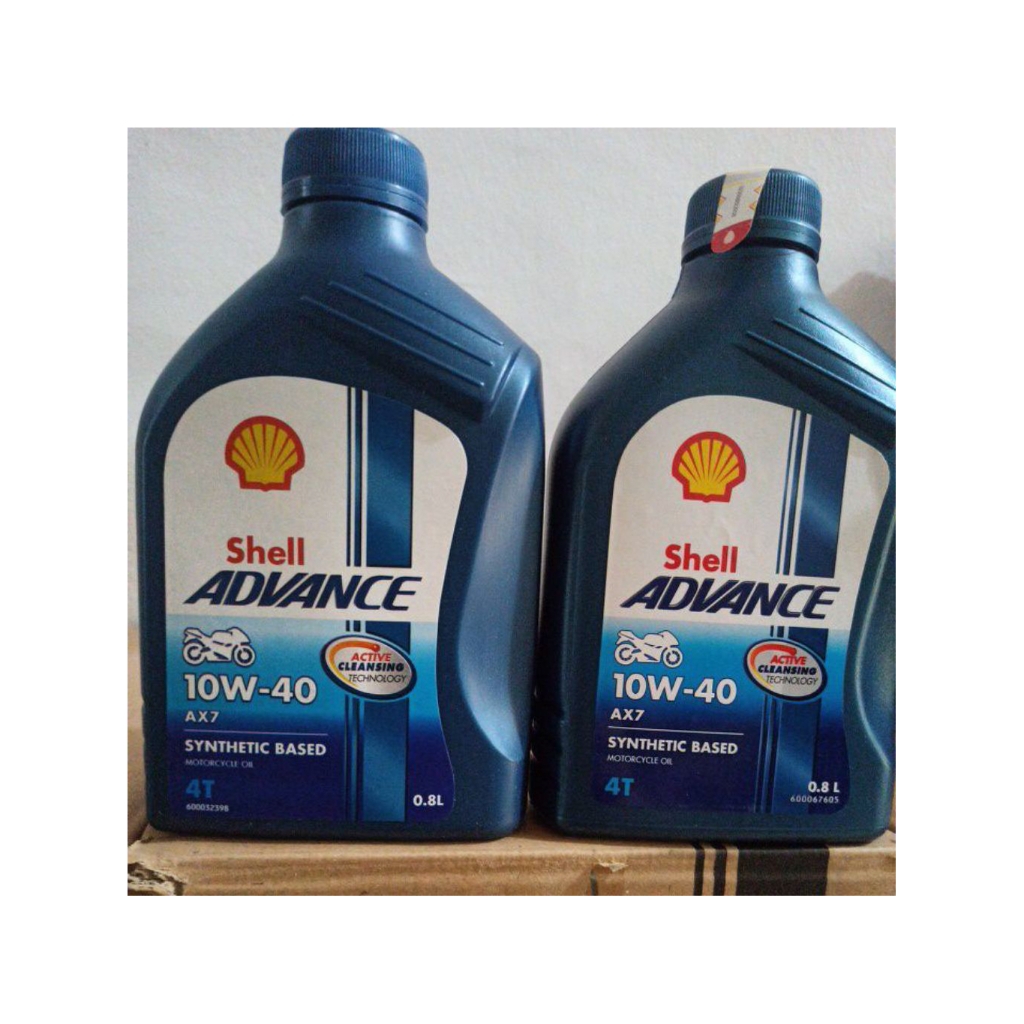 Oli mesin shell AX 7  800 ml