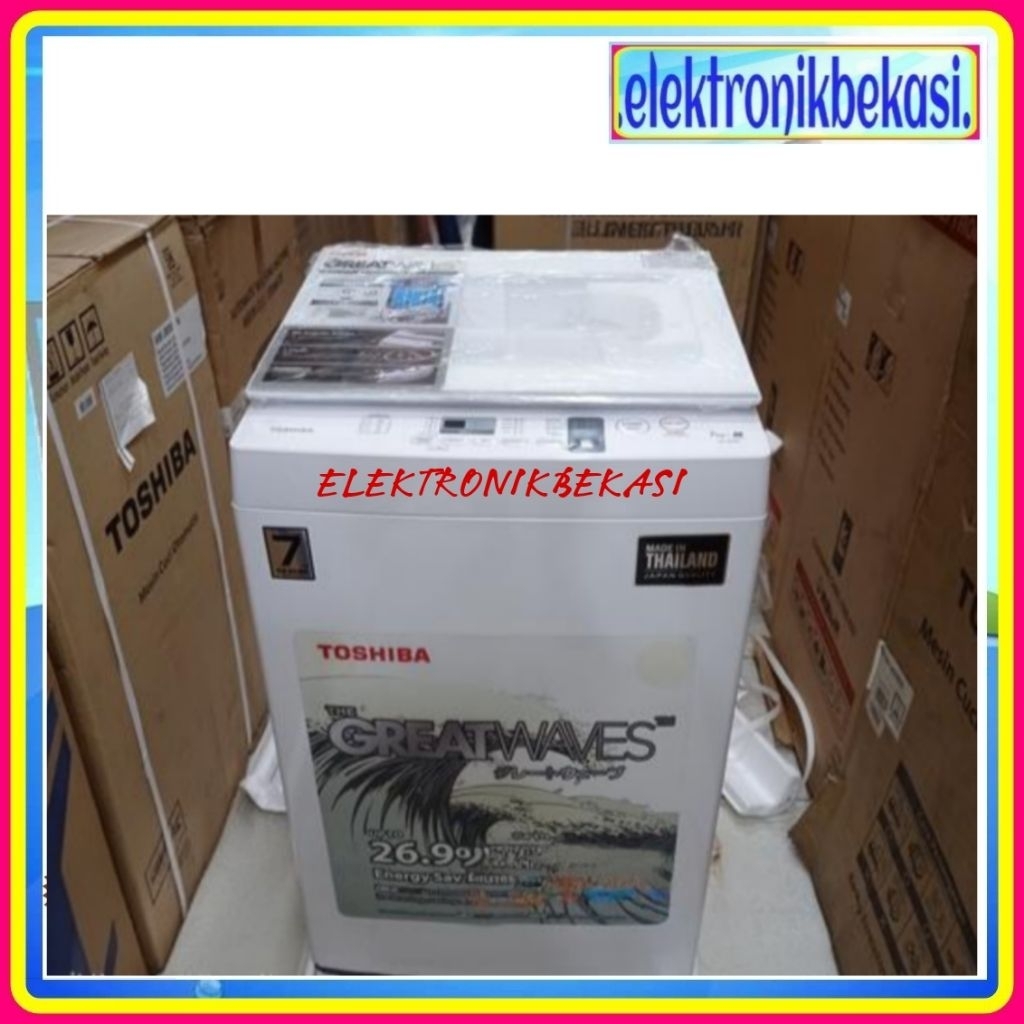 MESIN CUCI TOSHIBA AWJ 1000 FN / MESIN CUCI TOSHIBA 1 TABUNG 9KG / TOSHIBA AW-J 1000FN (WW) 9 KG