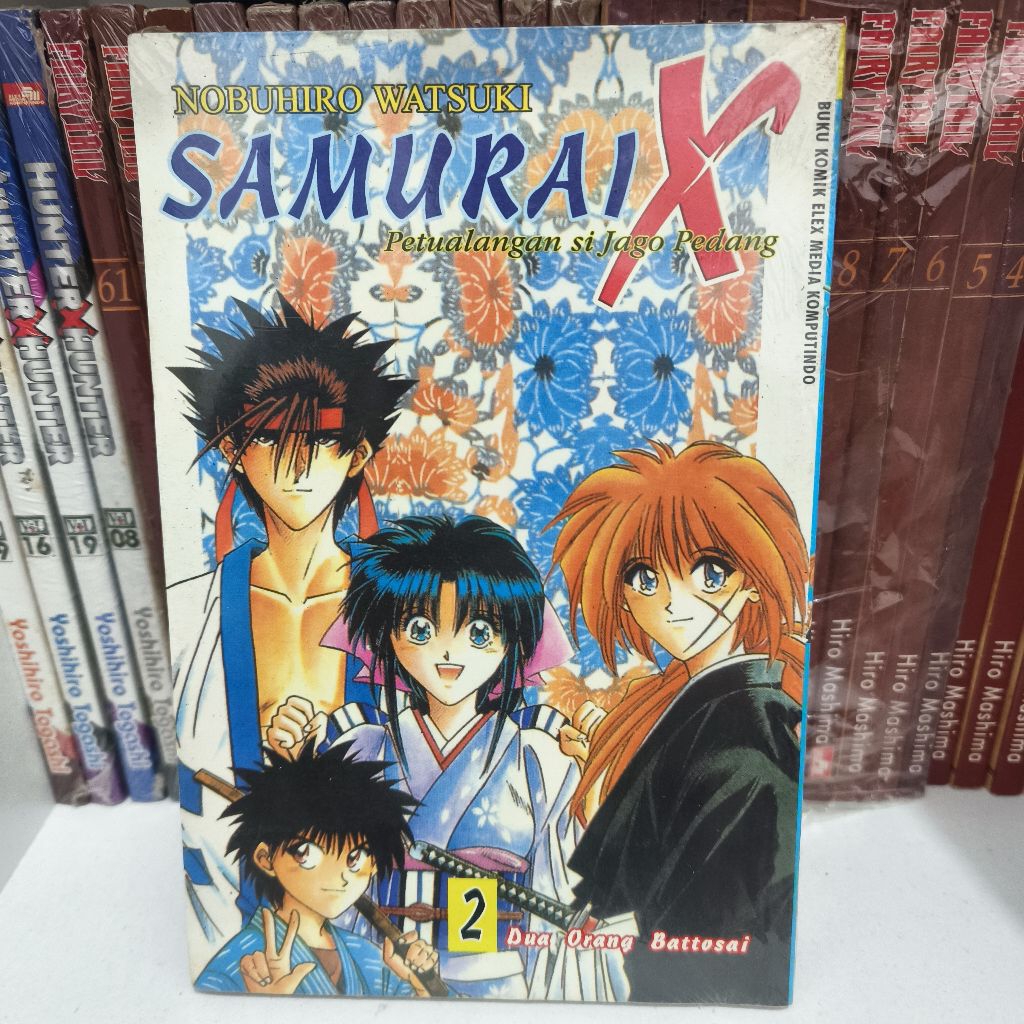 Komik Samurai X Vol 2, 3, 4 (Segel)