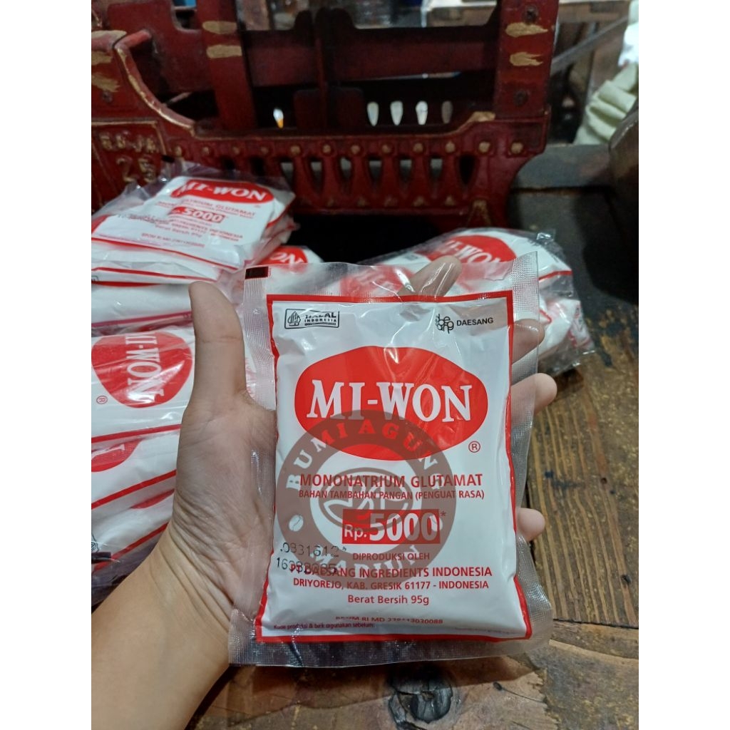Miwon kemasan 5000 berat 95gr