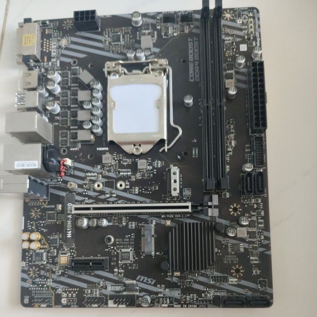 MOTHERBOARD MSI H410 LGA 1200 2ND