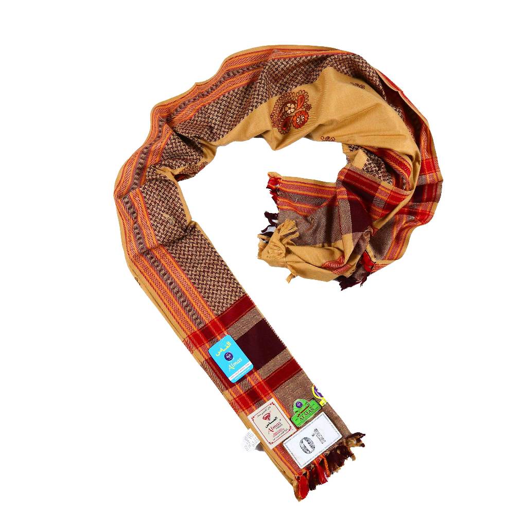 Sorban ALMAS Shawl Kashmiri Mumtaz 4057 Lembut