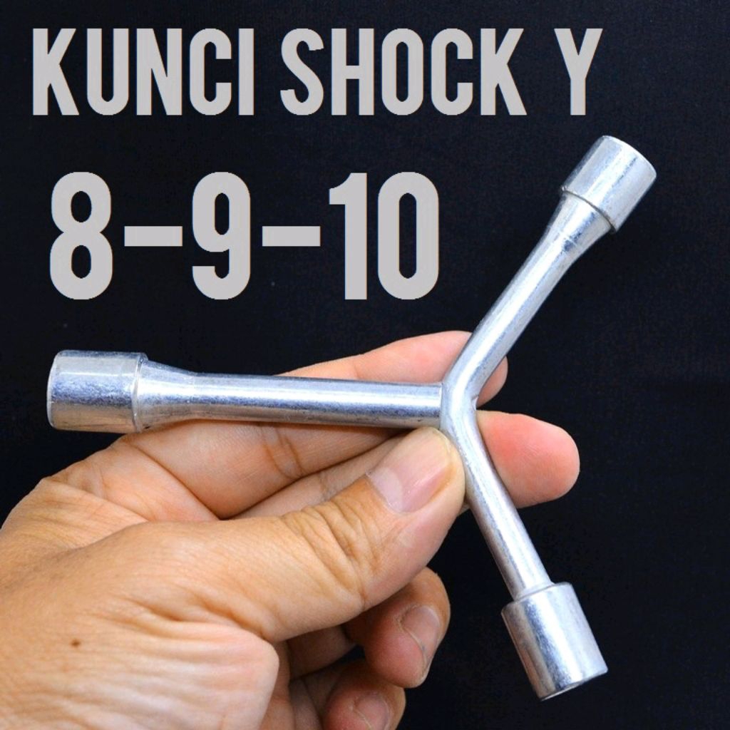 KUNCI SHOCK Y 8 9 10 MM 8X9X10 sok 8-9-10 3in1 3 in 1 lengkap
