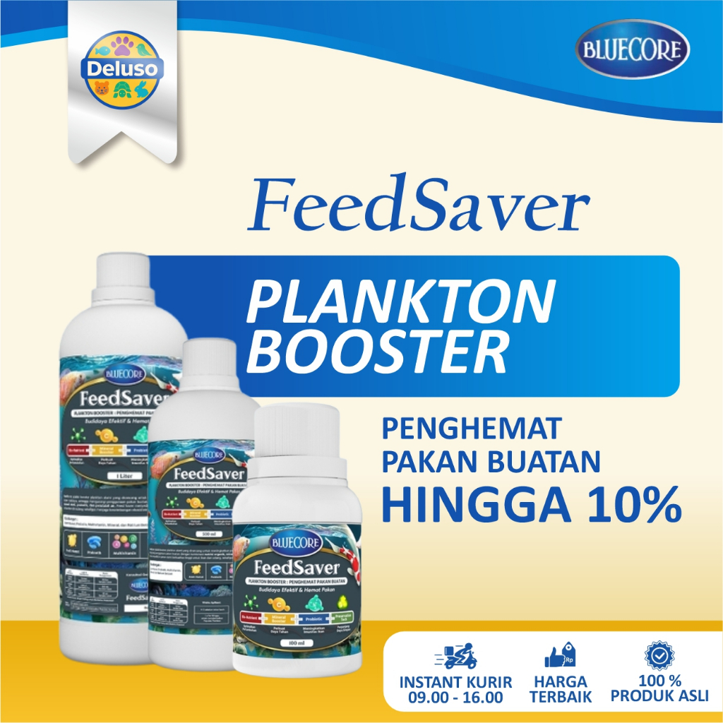 Bluecore FeedSaver Plankton Booster Udang Tingkatkan Efisiensi Pakan dan Percepat Pertumbuhan
