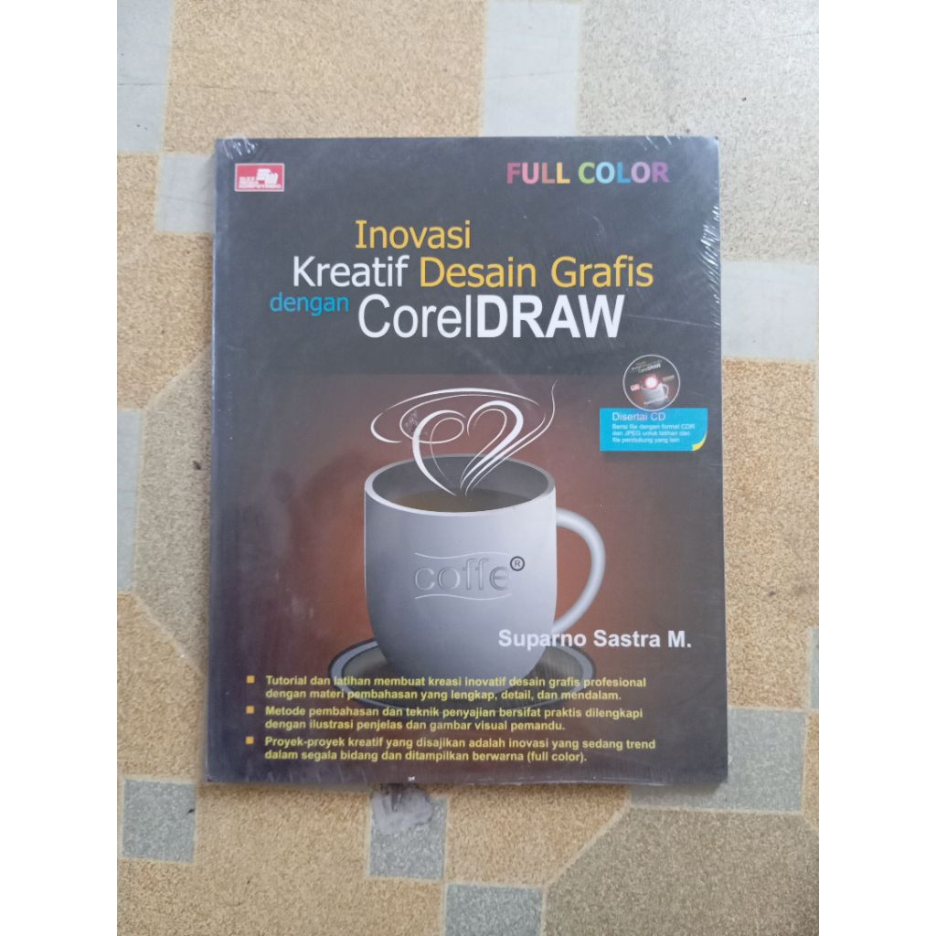 buku asli: inovasi kreatif desain grafis dengan coreldraw+cd