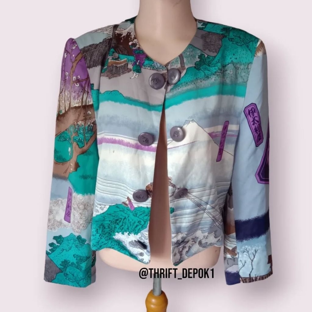 Preloved Blazer Korea Blazer Mini Blazer Crop