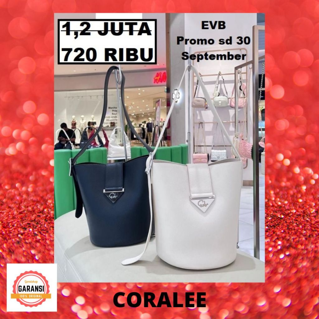 Tas EVB wanita seri CORALEE 100% Original Store