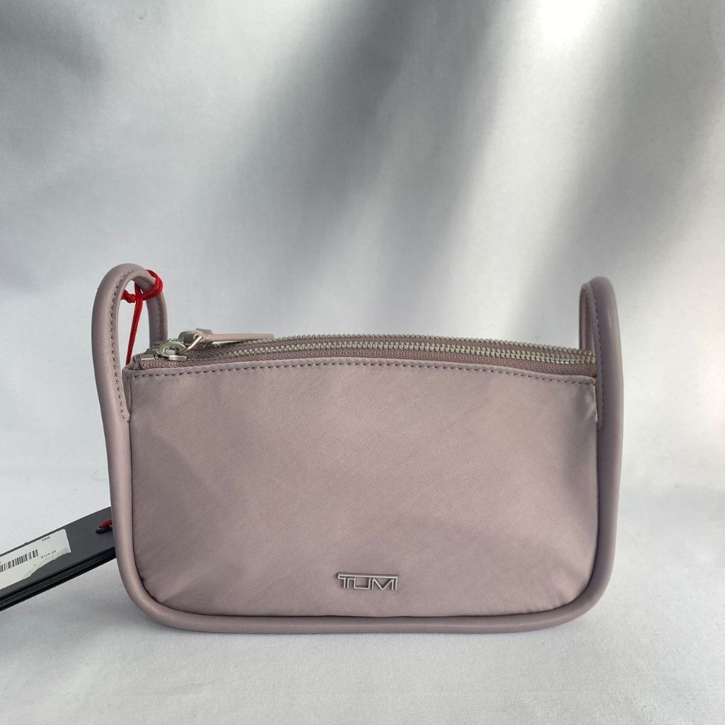 Tumi voyageur brenn small cosmetic pouch lavender
