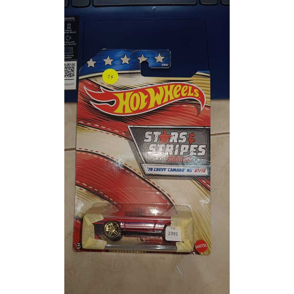 Hotwheels 70 chevy camaro stars & stripes