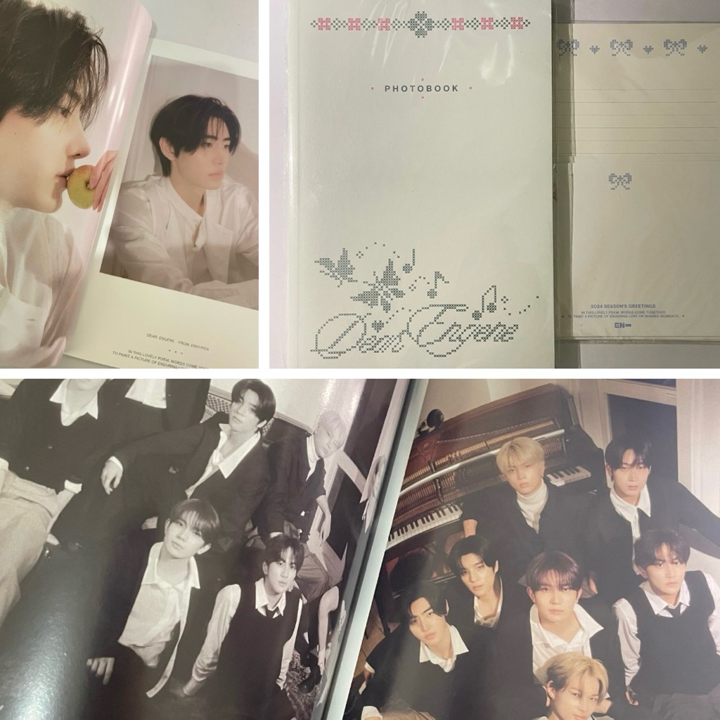 SEALED Photobook+Letter Set ENHYPEN Season’s Greetings 2024 SG24