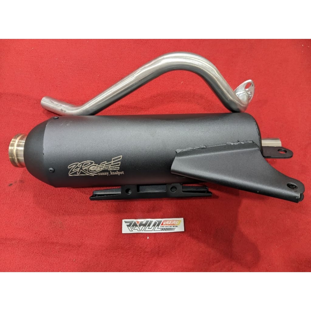 KNALPOT ZRC MODEL SHIJIRO PEMAKAIAN BEAT KARBU BEAT FI BEAT ESP SCOOPY KARBU/FI/ESP