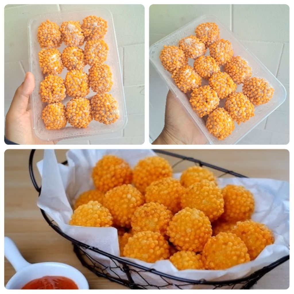 BOLA AYAM KEJU CRUMBLE/BOLA AYAM KEJU MELTED/HOMEMADE