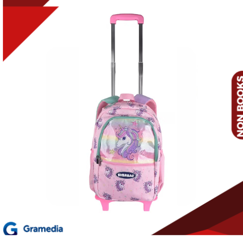 Gramedia Medan - Eversac Trolley Backpack Unicorn