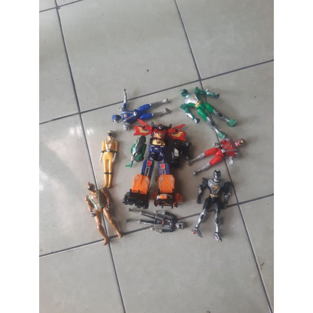 minipla G6 Goonger dan 7 power ranger RPM