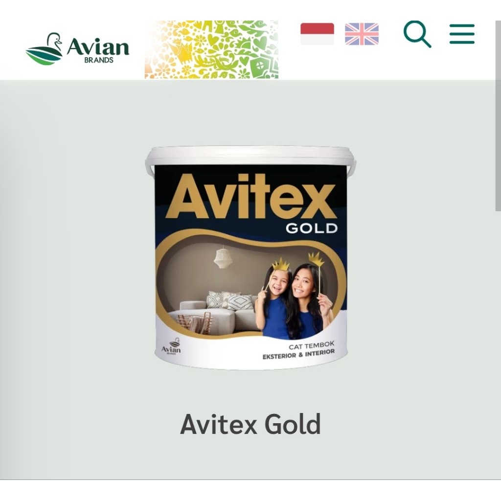 CAT EXTERIOR DAN INTERIOR AVITEX GOLD PAIL