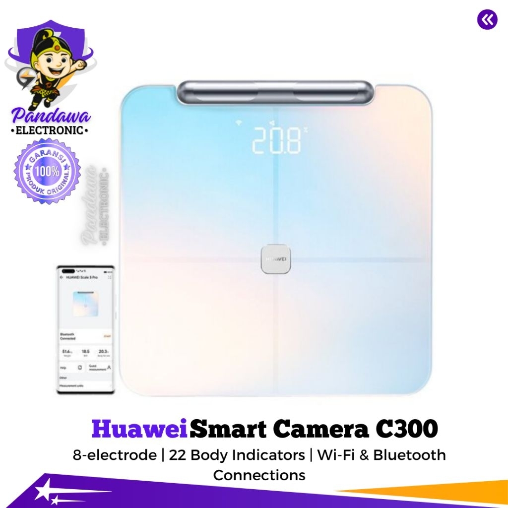 Huawei Body Fat Scale Smart Scale 3 Pro 8 Elektroda 22Body Indicator Timbangan badan digital