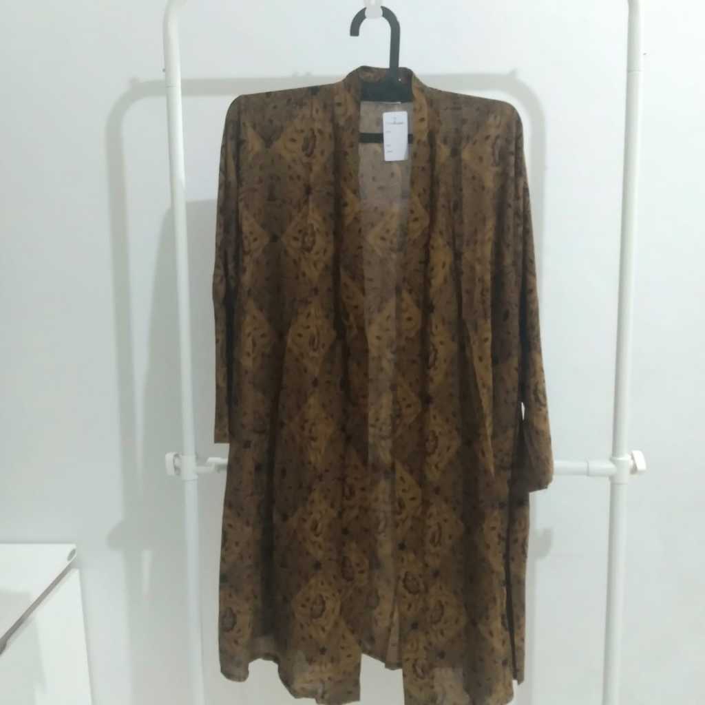 Cardigan Casual Batik Danar Hadi Lengan Panjang