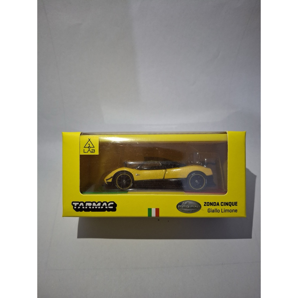 Tarmac Works Pagani Zonda Cinque Giallo Limone