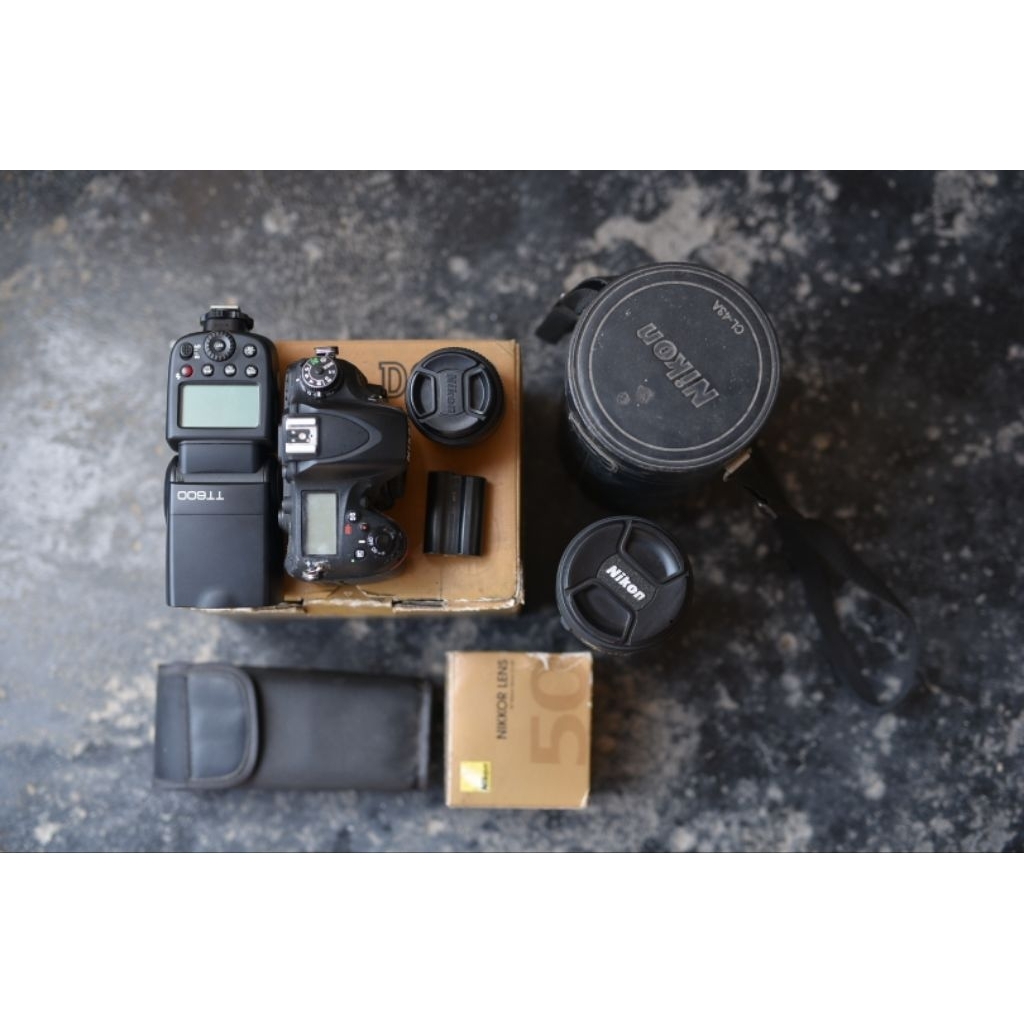kamera Nikon dan lensa nikon