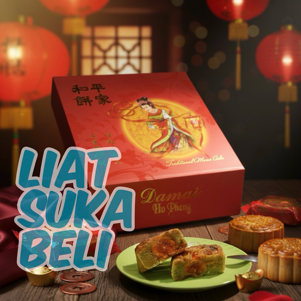 damai mooncake ho pheng kue bulan hopheng