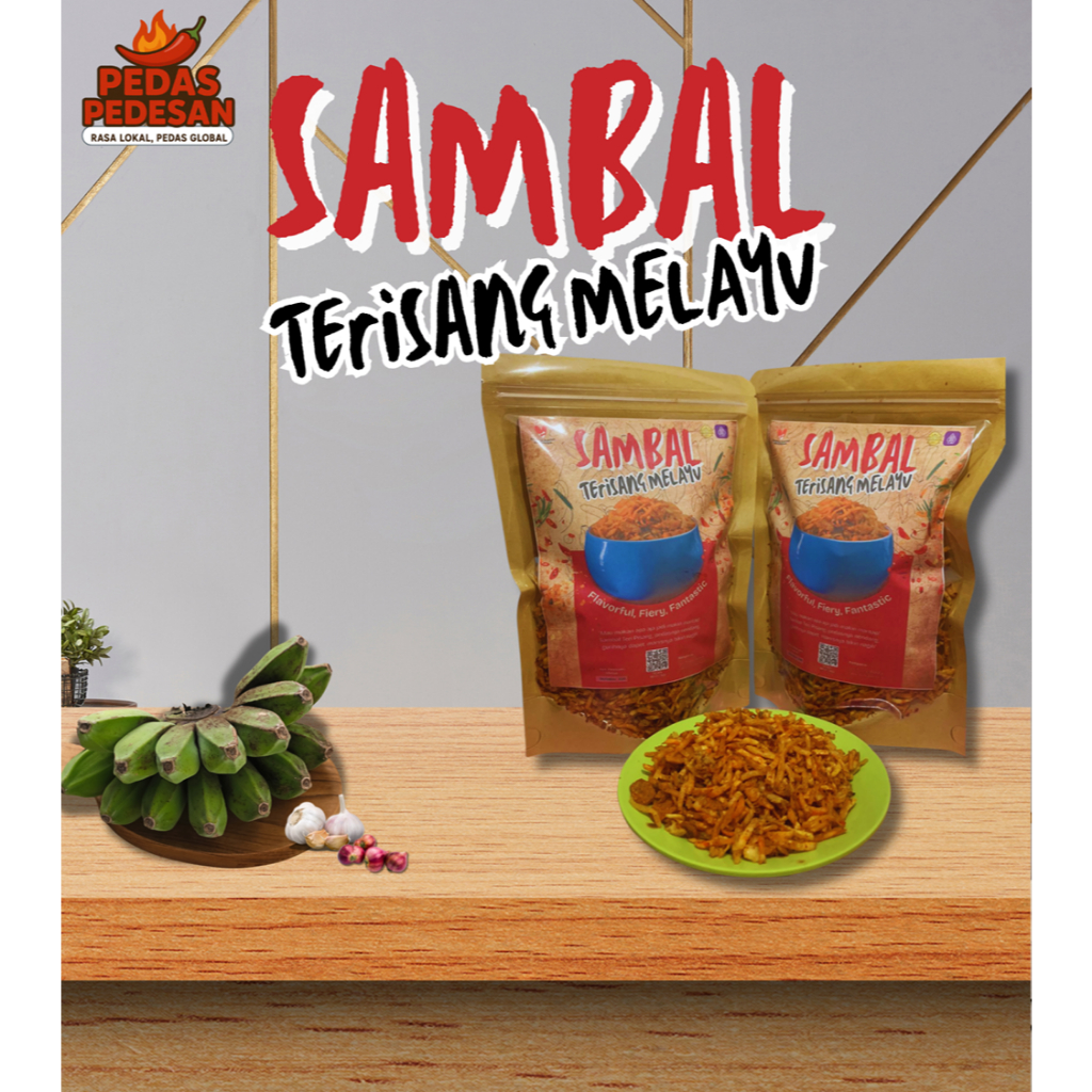 SAMBAL TERISANG MELAYU (Sambal Teri Pisang)