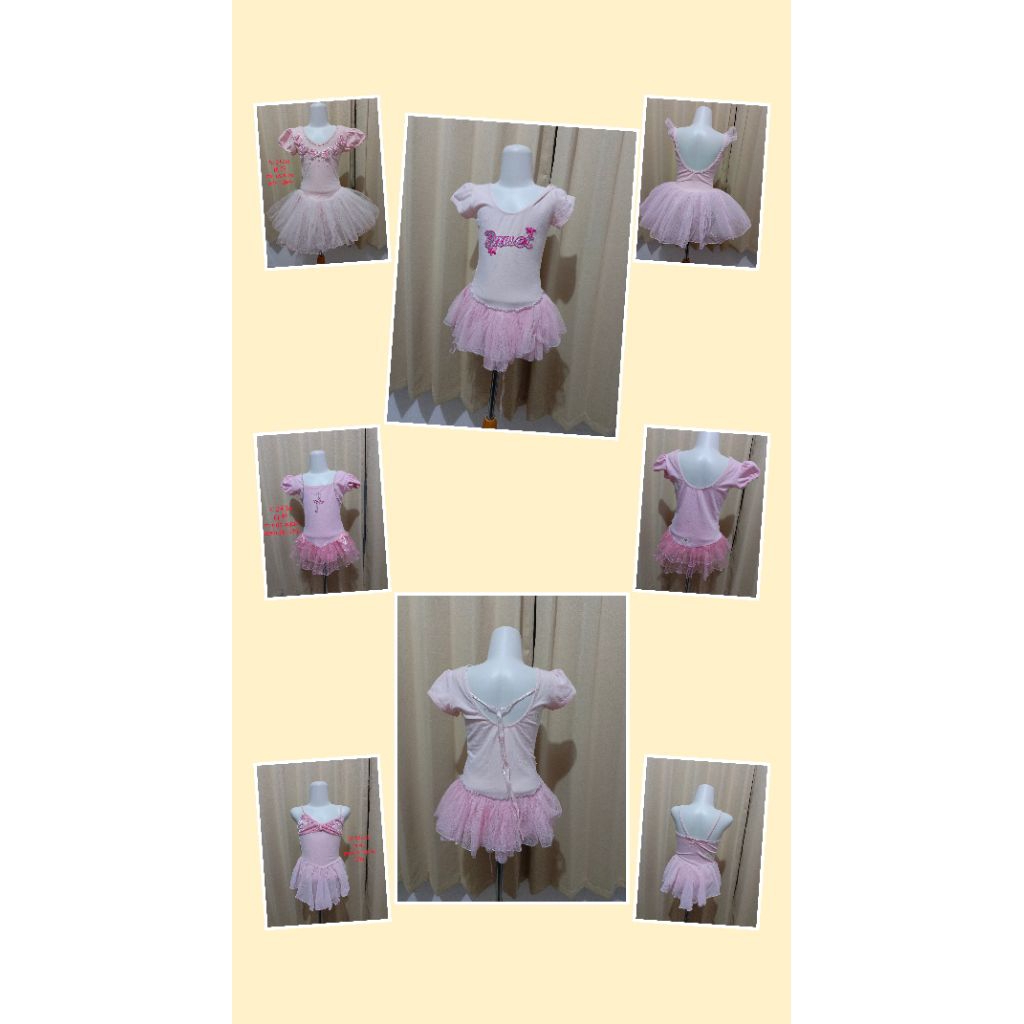 baju ballet anak minusan preloved