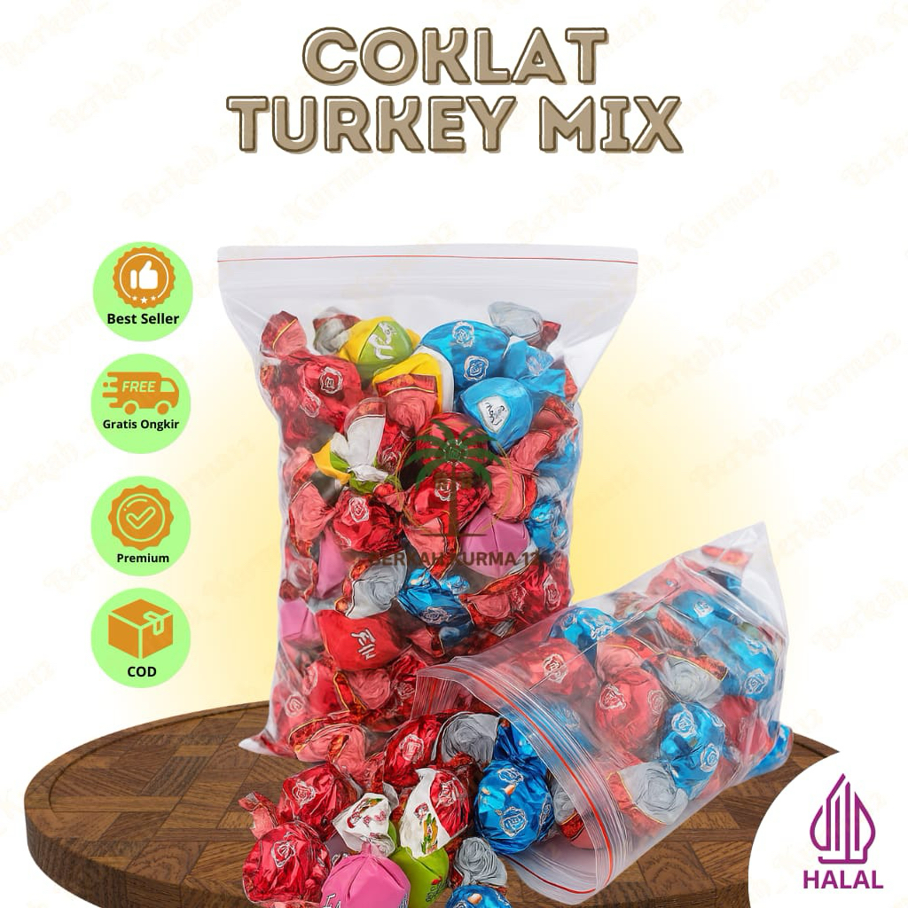 Coklat arab mix rasa 500gr