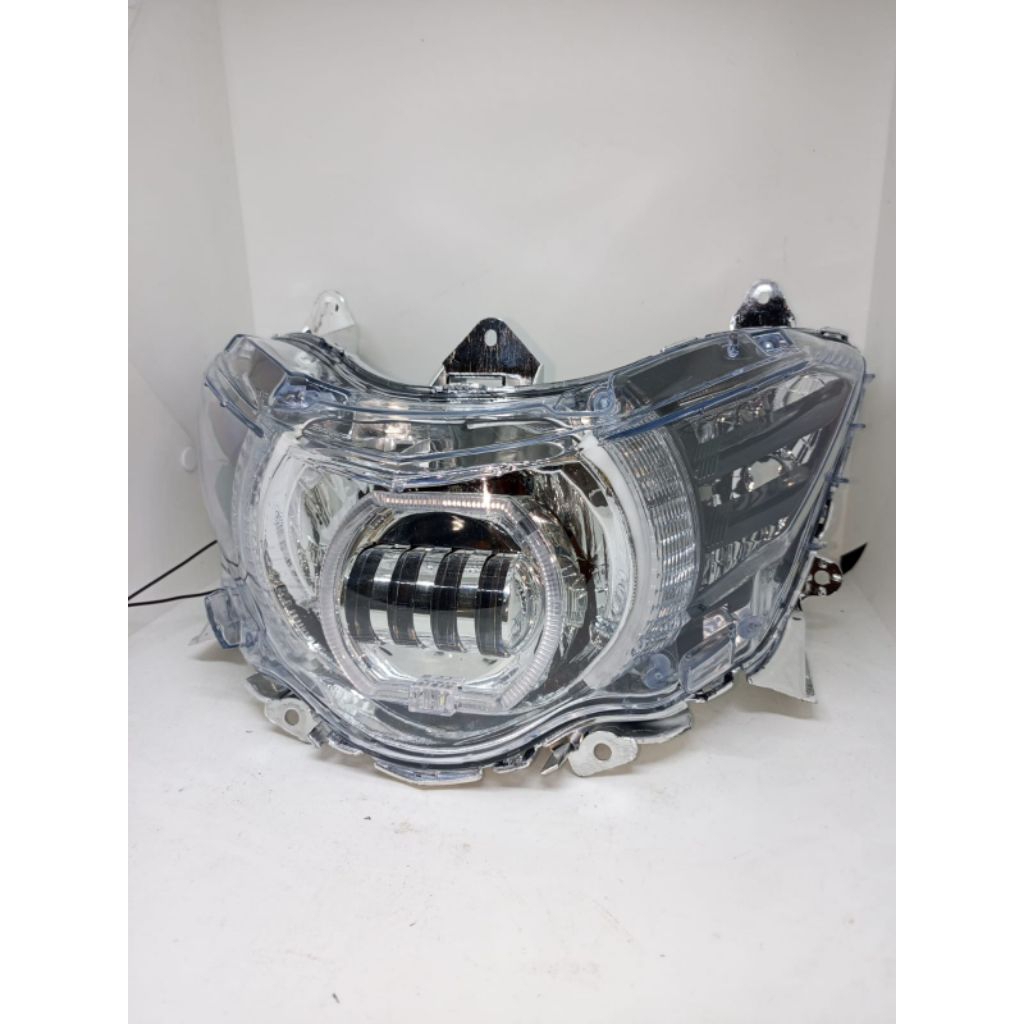 Reflektor lampu depan xeon GT 125 ala biled 4 lensa